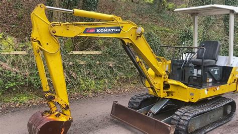 komatsu pc10 6 mini excavator|KOMATSU PC10.